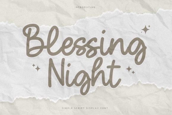 Download Blessing Night - Premium Resources
