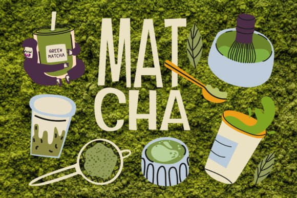 Download Matcha Vector Illustration Bundle - Vector Collection
